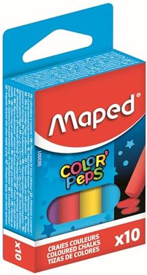 Maped - 10 Gessi di Colori Assortiti