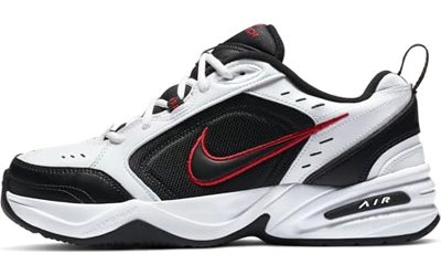 Nike Men's Air Monarch IV Training/Workout Shoes, White/Black