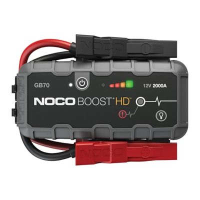 Con il freddo la batteria dell'auto può lasciarti a piedi: l'avviatore portatile NOCO Boost GB70 ha 4,5 stelle su oltre 30.000 recensioni.