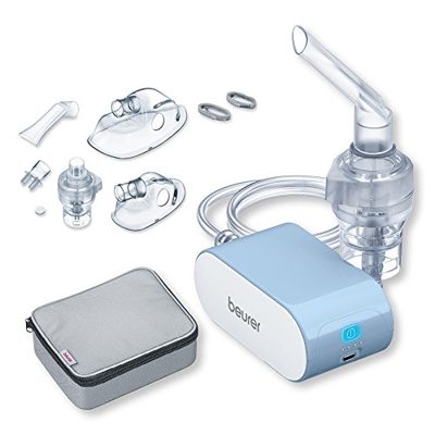 Beurer IH 60 Aerosol Portatile a Microcompressore con Batteria al Litio Ricaricabile