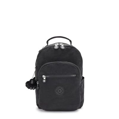 Kipling SEOUL S Zaino piccolo, Black Noir (Nero)
