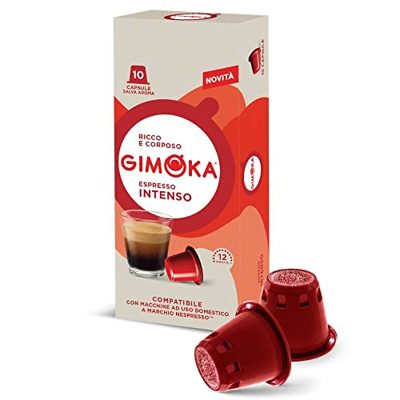 Gimoka - 100 Capsule Compatibili con Nespresso