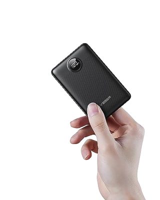 VEGER 22.5W Power Bank 10000mAh, sottile e leggero Caricabatterie Portatile