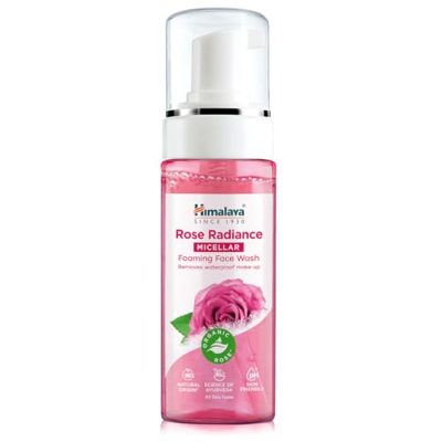 Himalaya Rose Radiance - Detergente per Viso con Schiuma Micellare - 150ml