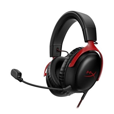 HyperX Cloud III, Cuffie da Gaming con Cavo USB-
