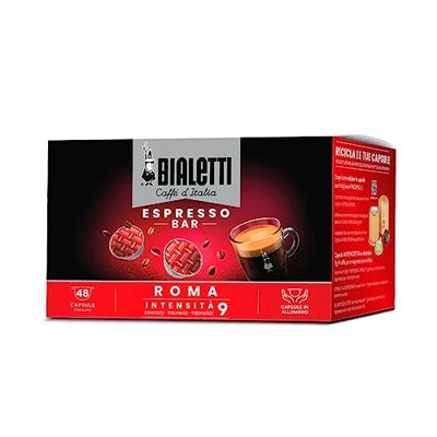 Bialetti Caffè d'Italia - 48 Capsule compatibili con Bialetti