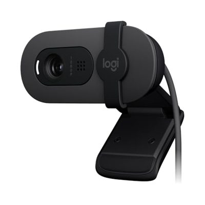 Logitech Brio 100 Full HD per riunioni e streaming - Grafite