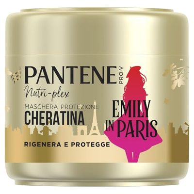 Pantene Pro-V x Keith Haring - Maschera Protezione Cheratina - Rigenera e Protegge per Capelli Secchi e Danneggiati - 300ml