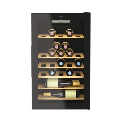 Cantinetta Vino 41 Bottiglie 6 Ripiani Classe G colore Nero - CWC 150 MHF