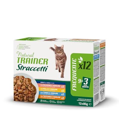 Natural Trainer - Cibo per Gatti - 12 Pezzi