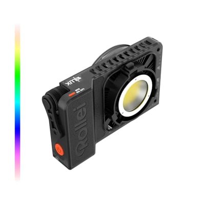 Faretto Fotografia, Rollei LUX 100W RGB Luce Video Professionale Portatile 345 g DC/Tipo