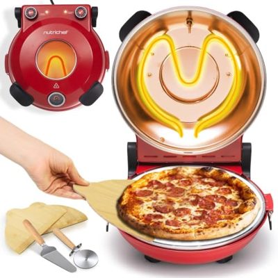NutriChef - Forno Pizza Elettrico con Temperatura Fino a 427°