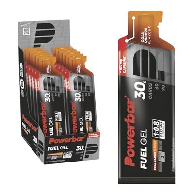 Powerbar - Black Line - Gel Energetico ad Alto Contenuto di Carboidrati - 12 Pezzi x 50ml