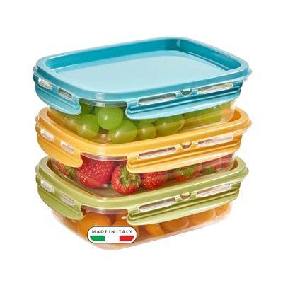 Snips - Set di 3 Contenitori per Alimenti