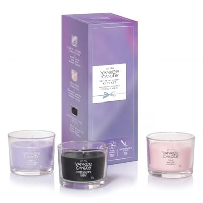 Yankee Candle - Set regalo di 3 Candele Profumate