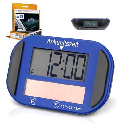 Technaxx Disco orario Solare elettronico, omologato KBA TX-337