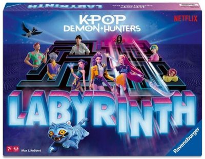 Ravensburger - Labyrinth K-Pop Demon Hunters - Gioco da Tavolo