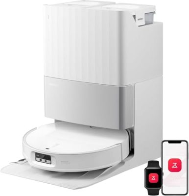 roborock Qrevo EdgeT - Robot Aspirapolvere / Lavapavimenti Automatico con Stazione di Svuotamento