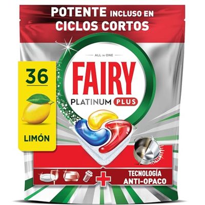 Fairy Platinum Plus - Lavastoviglie Tutto in Uno - 180 Capsule